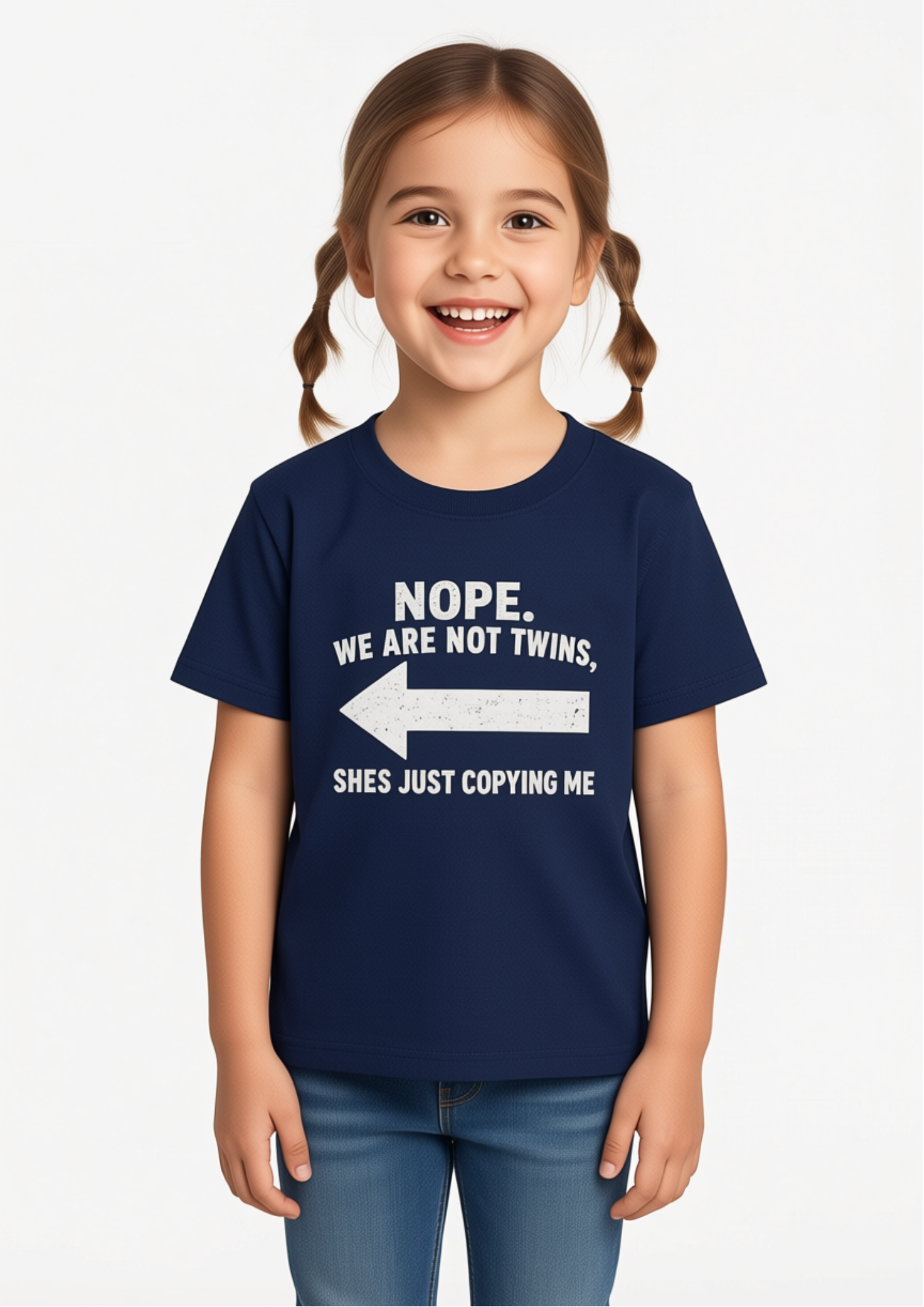 She Copies Me Left Toddler T-shirt