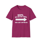 She Copies Right Softstyle T-Shirt