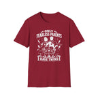 Super Parents Make Twins Hilarious Twin Parent Shirt