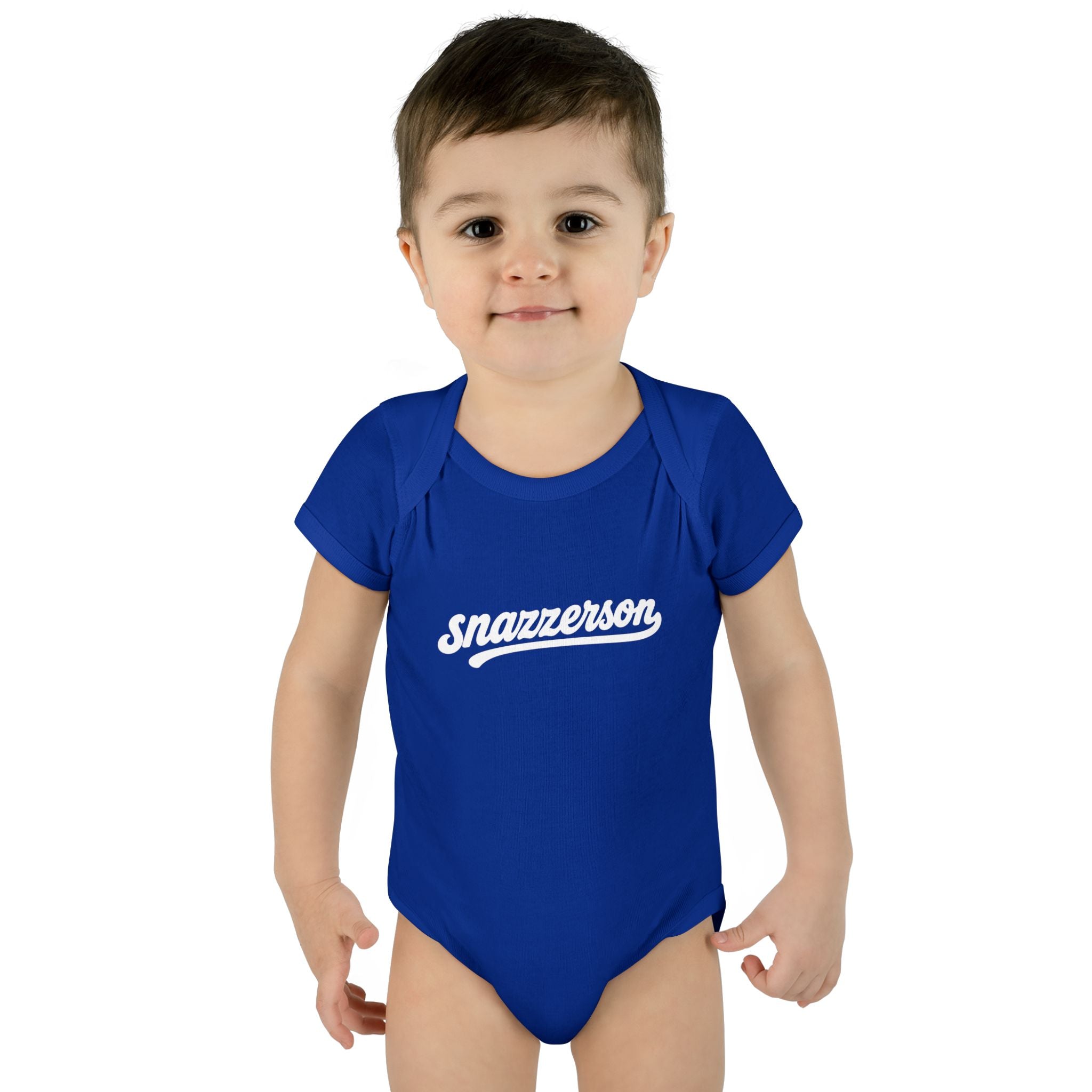 Snazzerson Dark Infant Baby Rib Bodysuit
