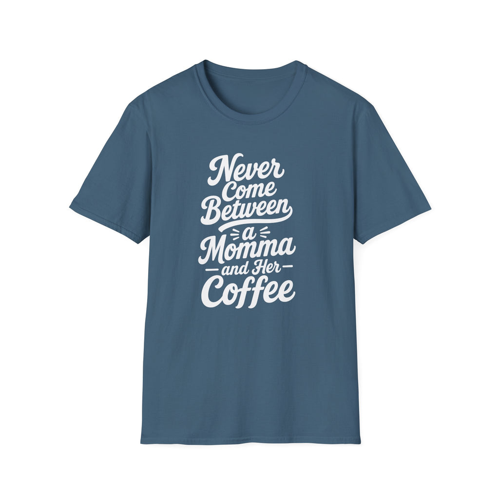 Never Come Between a Momma and Her Coffee Hilarious Twin Parent Shirt