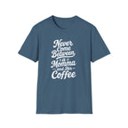 Never Come Between a Momma and Her Coffee Hilarious Twin Parent Shirt