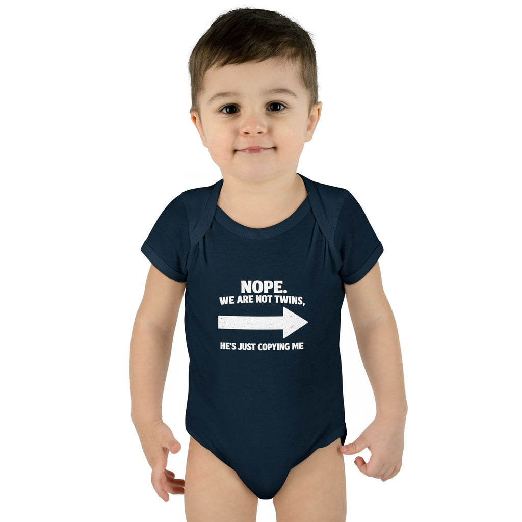 Copy of He Copies Right Infant Baby Rib Bodysuit