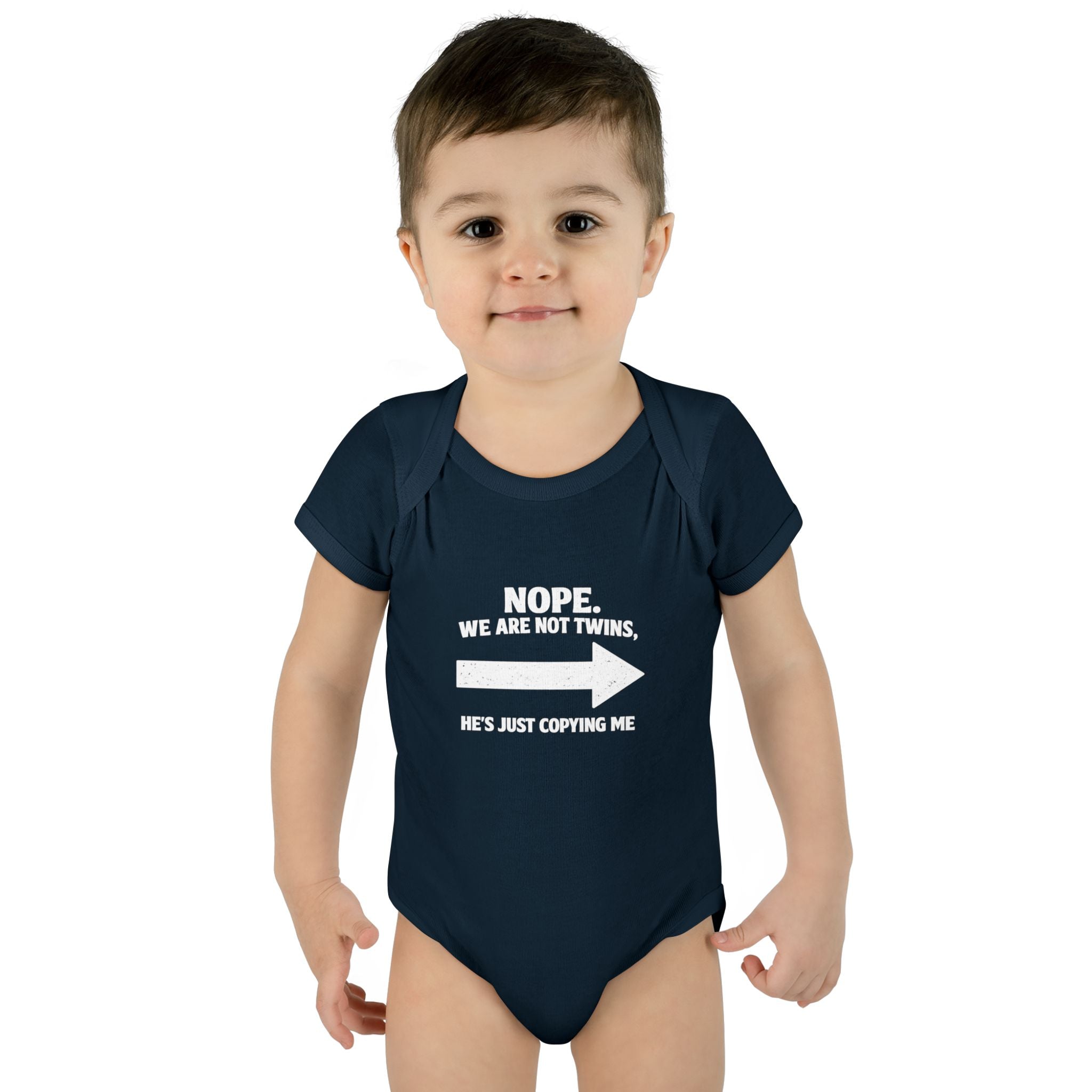 Copy of He Copies Right Infant Baby Rib Bodysuit