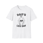 Dads Leg Day Funny Parents of Twins T-Shirt