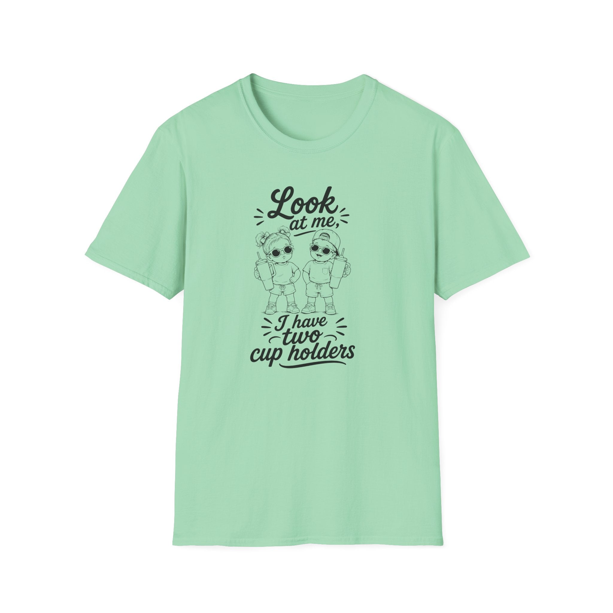 two cup holders Softstyle T-Shirt