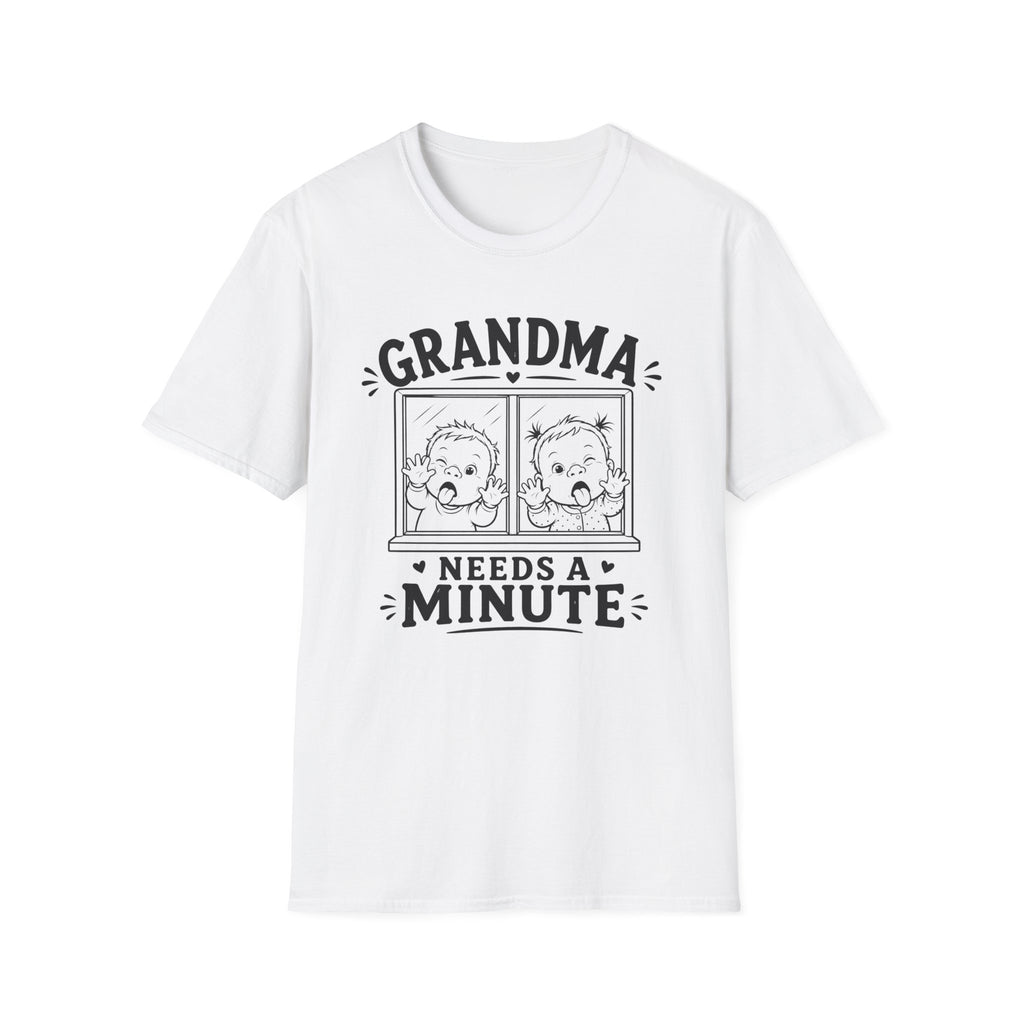 Grandma Needs a Minute Funny Twin Shirt