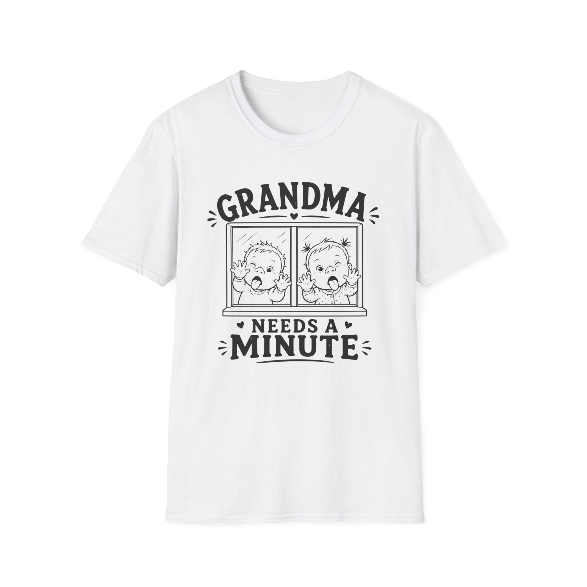 Grandma Needs a Minute Funny Twin Shirt