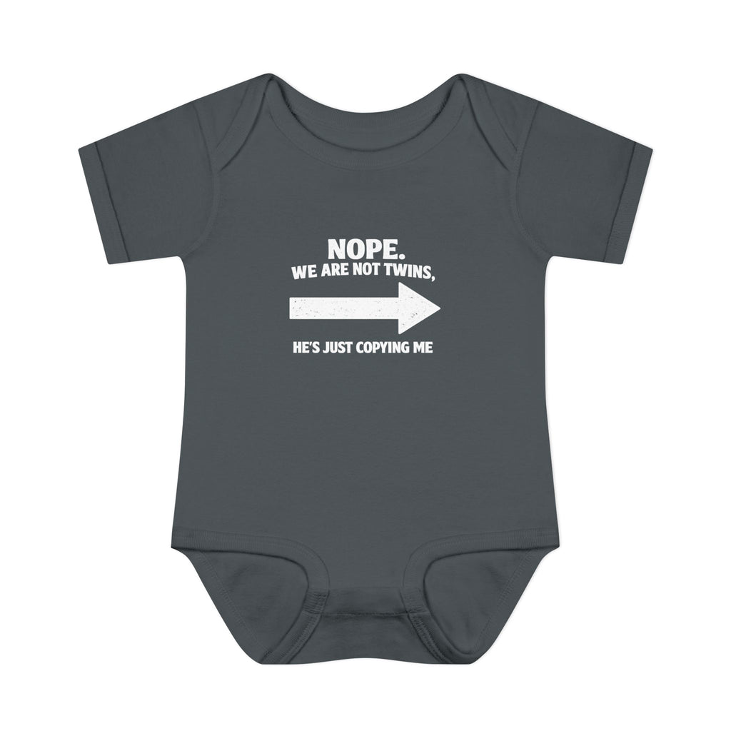 Copy of He Copies Right Infant Baby Rib Bodysuit