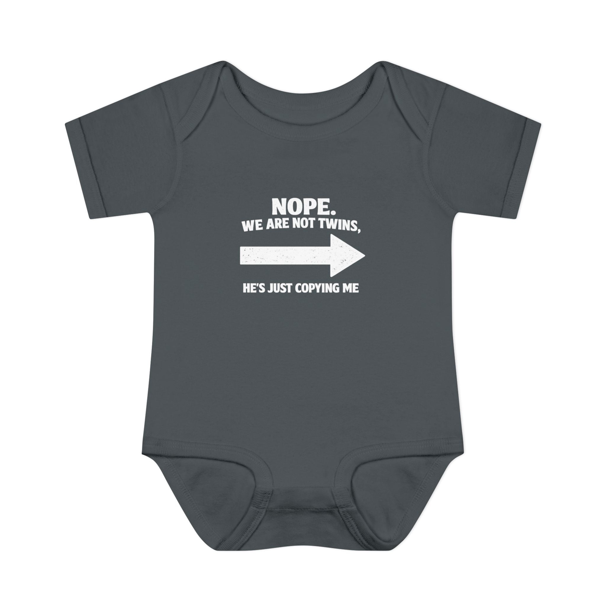 Copy of He Copies Right Infant Baby Rib Bodysuit