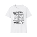 Grandpa Needs a Minute Funny Twin Shirt