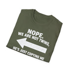He copies me Left Softstyle T-Shirt