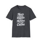 Never Come Between a Momma and Her Coffee Hilarious Twin Parent Shirt