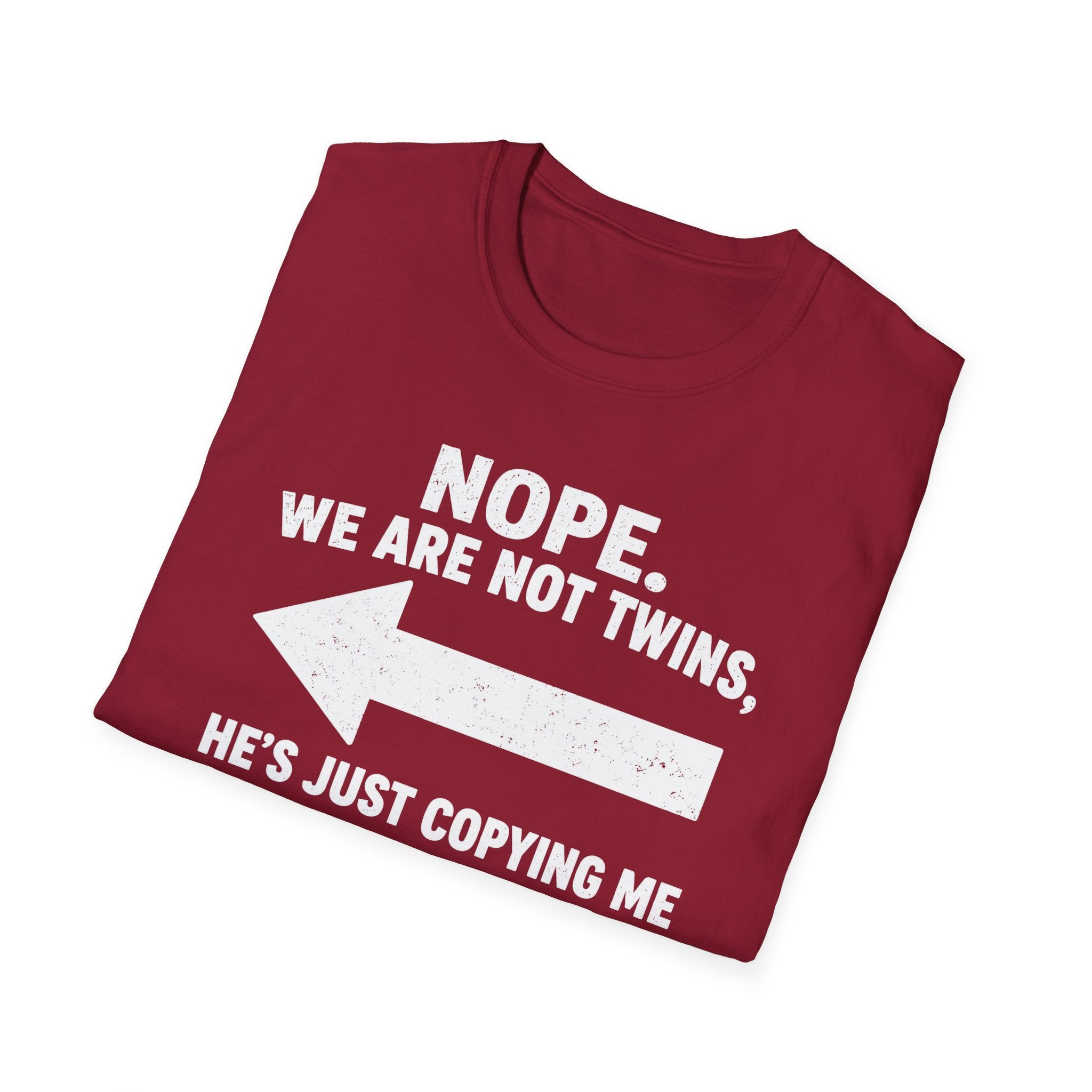 He copies me Left Softstyle T-Shirt
