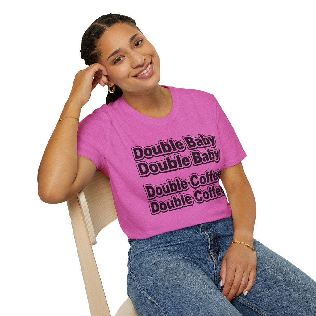 Double Baby Double Coffee Softstyle T-Shirt