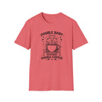 double coffe graphic Softstyle T-Shirt