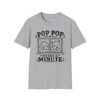 Pop Pop Needs a Minute Funny Family of Twins T-Shirt