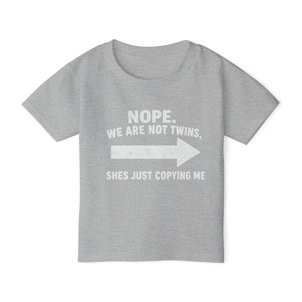 She Copies Me Right Toddler T-shirt