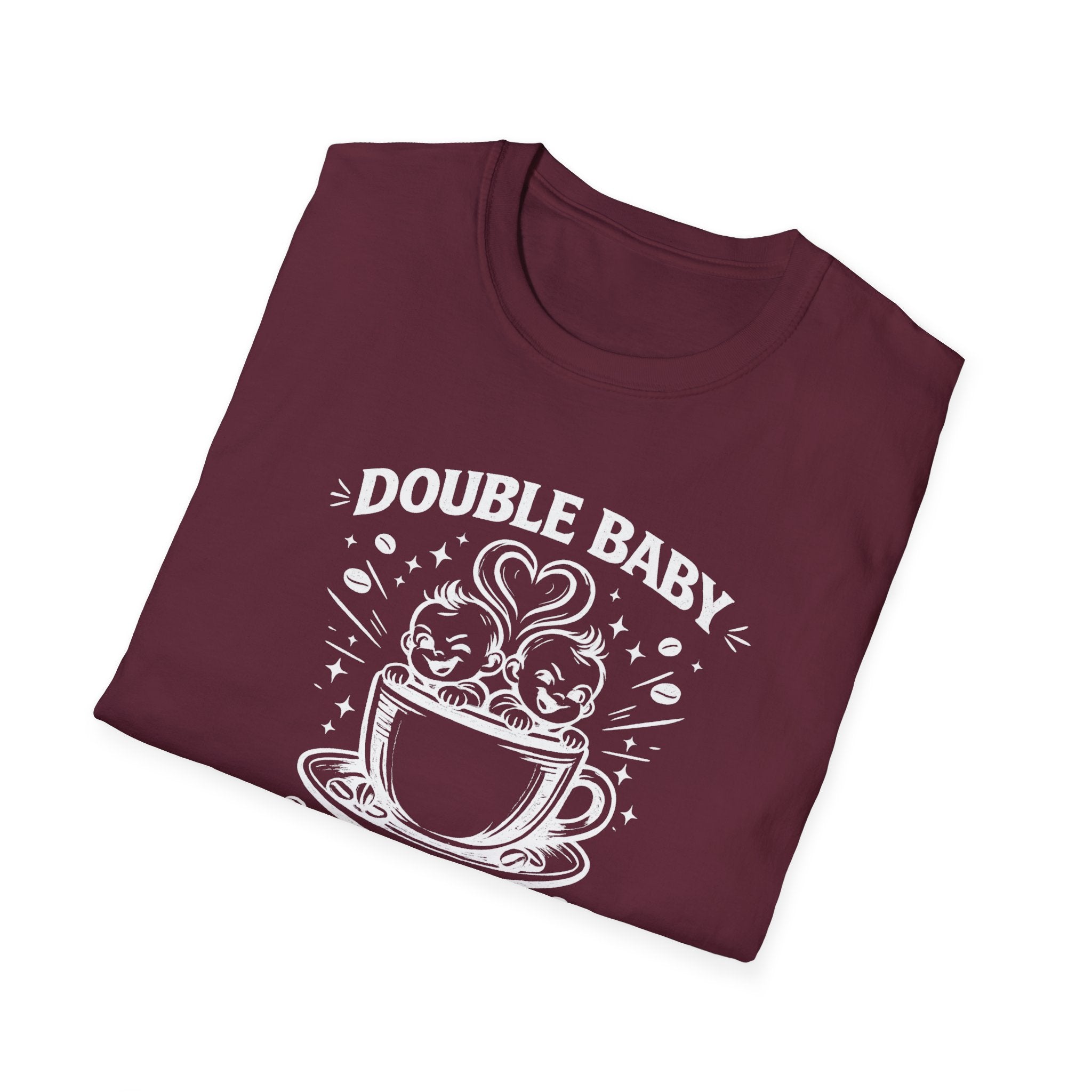 Twins in a Coffee Cup Hilarious Twin Parent Shirt