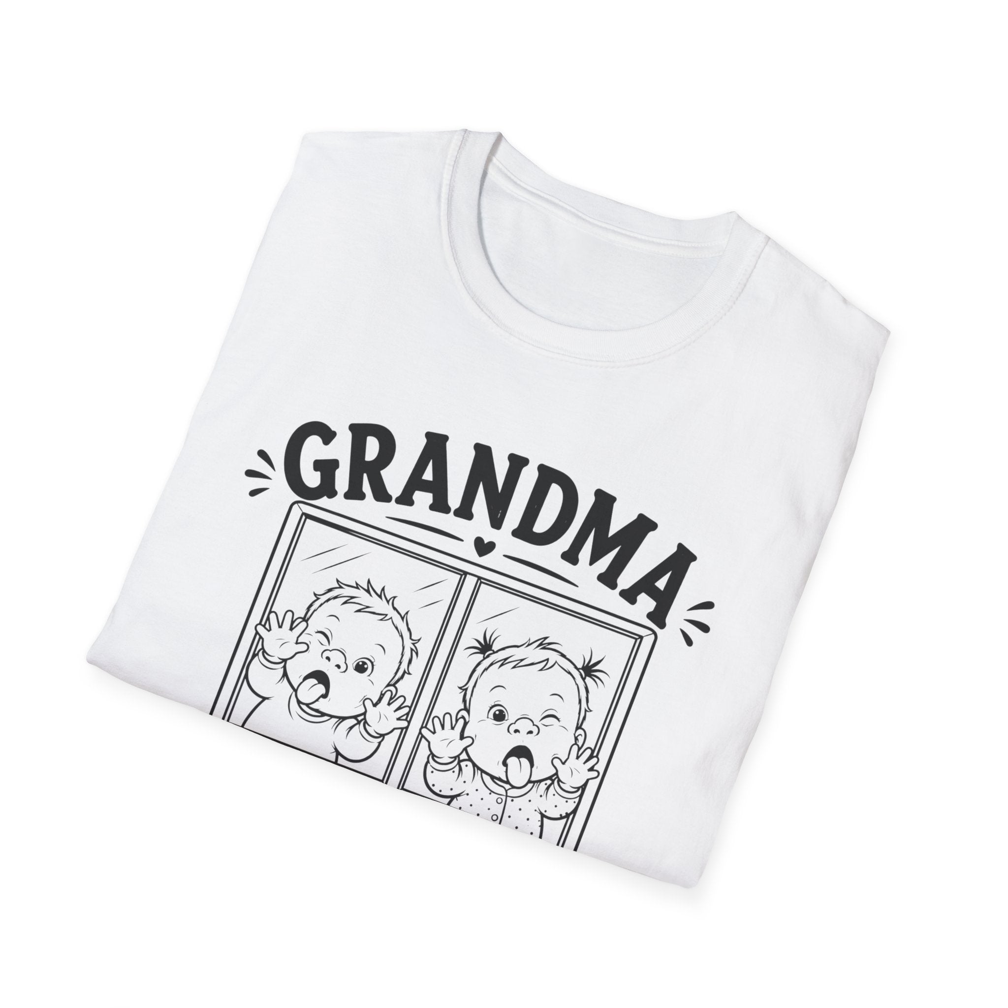 Grandma Needs a Minute Funny Twin Shirt