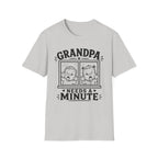 Grandpa Needs a Minute Funny Twin Shirt