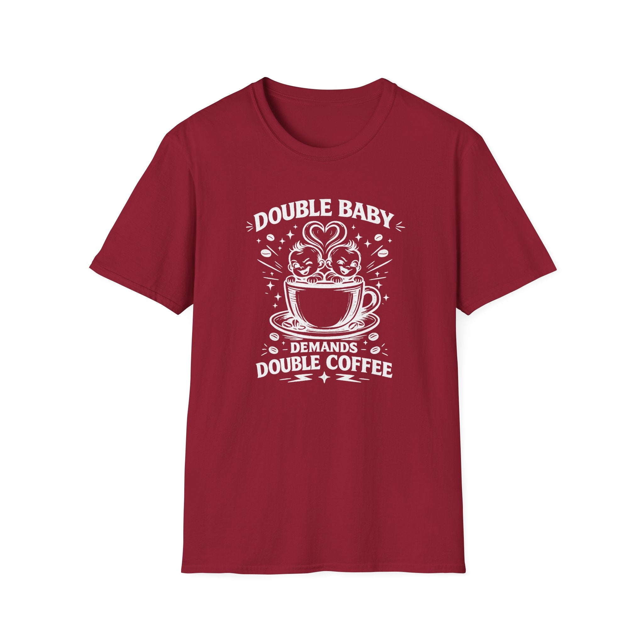 Twins in a Coffee Cup Hilarious Twin Parent Shirt