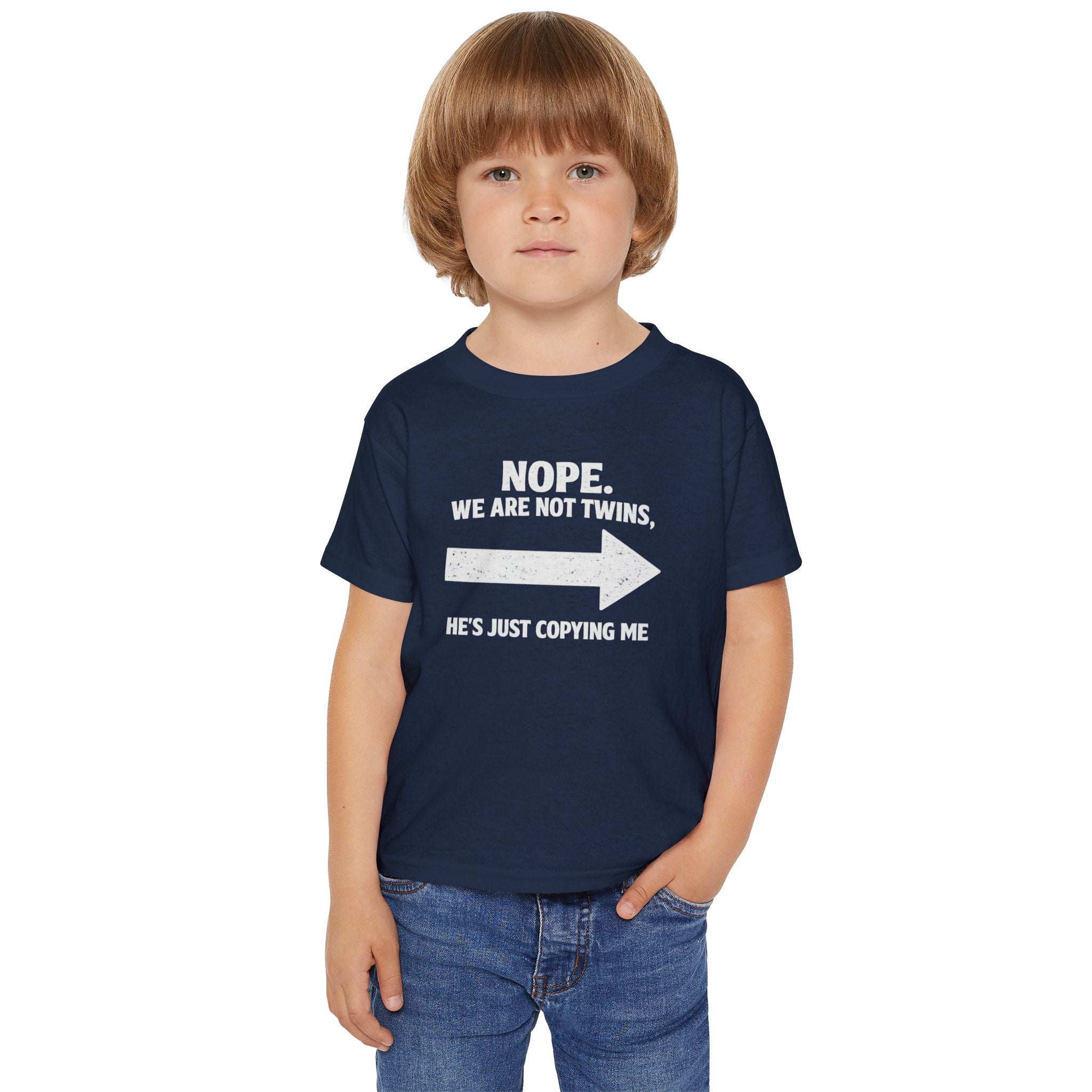 Copy of He Copies Me Right Toddler T-shirt