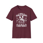 Super Parents Make Twins Hilarious Twin Parent Shirt