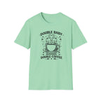 double coffe graphic Softstyle T-Shirt