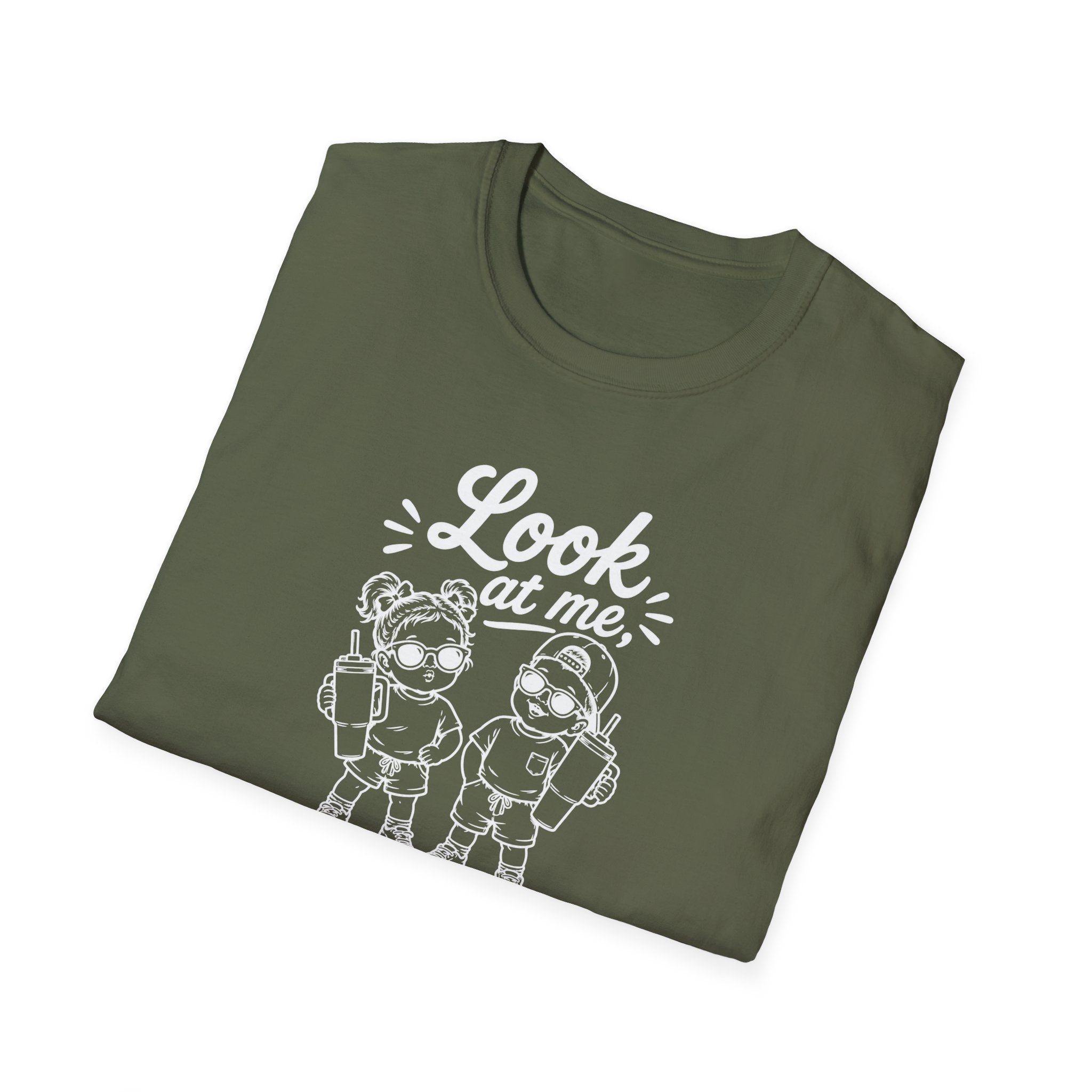 Look At Me I Have Two Cup Holders Hilarious Twin Parent Shirt