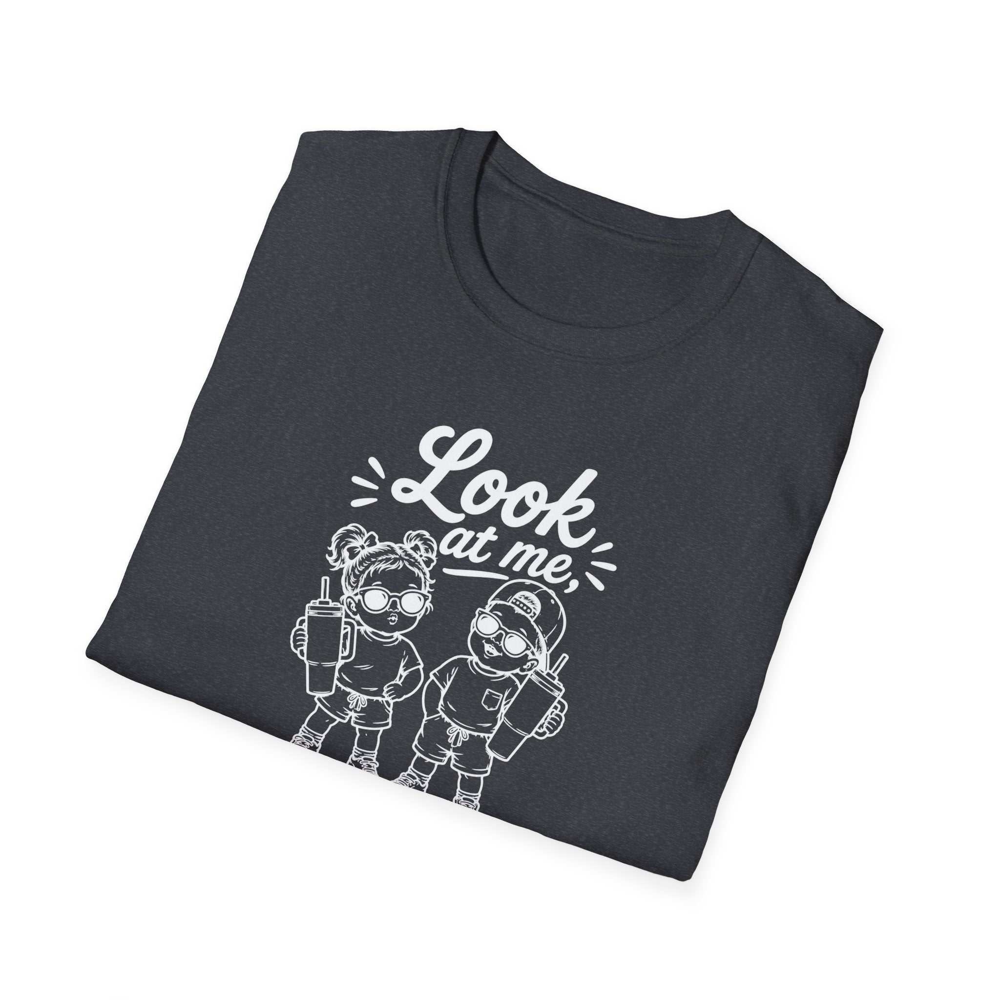 Look At Me I Have Two Cup Holders Hilarious Twin Parent Shirt