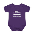 She Copies Right Infant Baby Rib Bodysuit