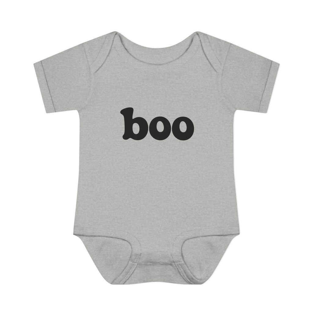 Boo Funny Twin Baby Bodysuit