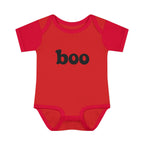 Boo Funny Twin Baby Bodysuit