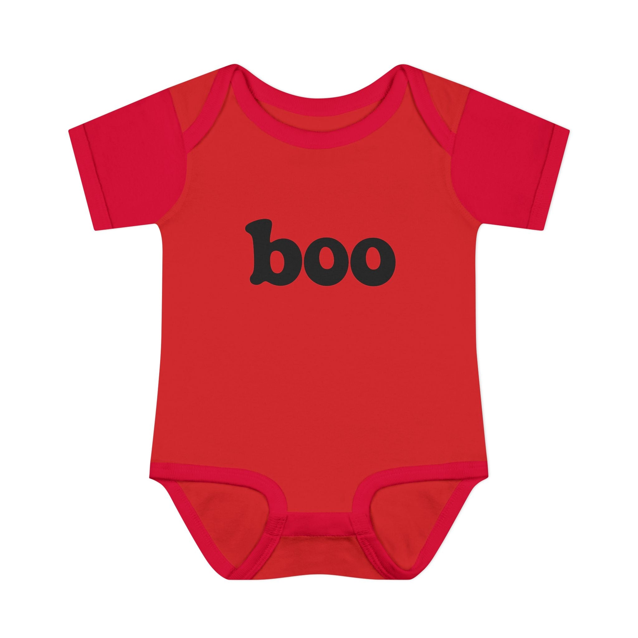 Boo Funny Twin Baby Bodysuit