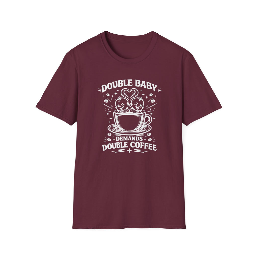 Twins in a Coffee Cup Hilarious Twin Parent Shirt