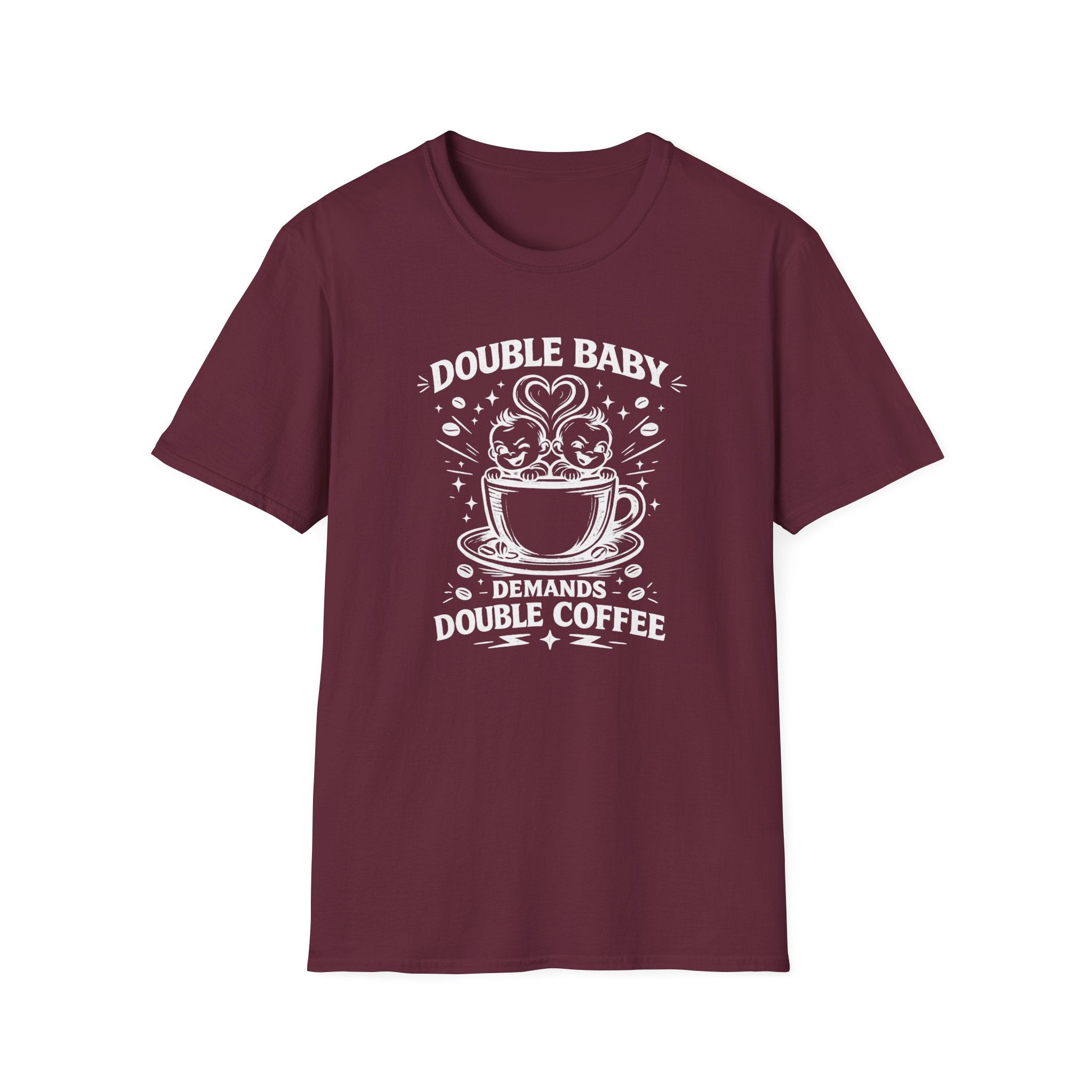 Twins in a Coffee Cup Hilarious Twin Parent Shirt