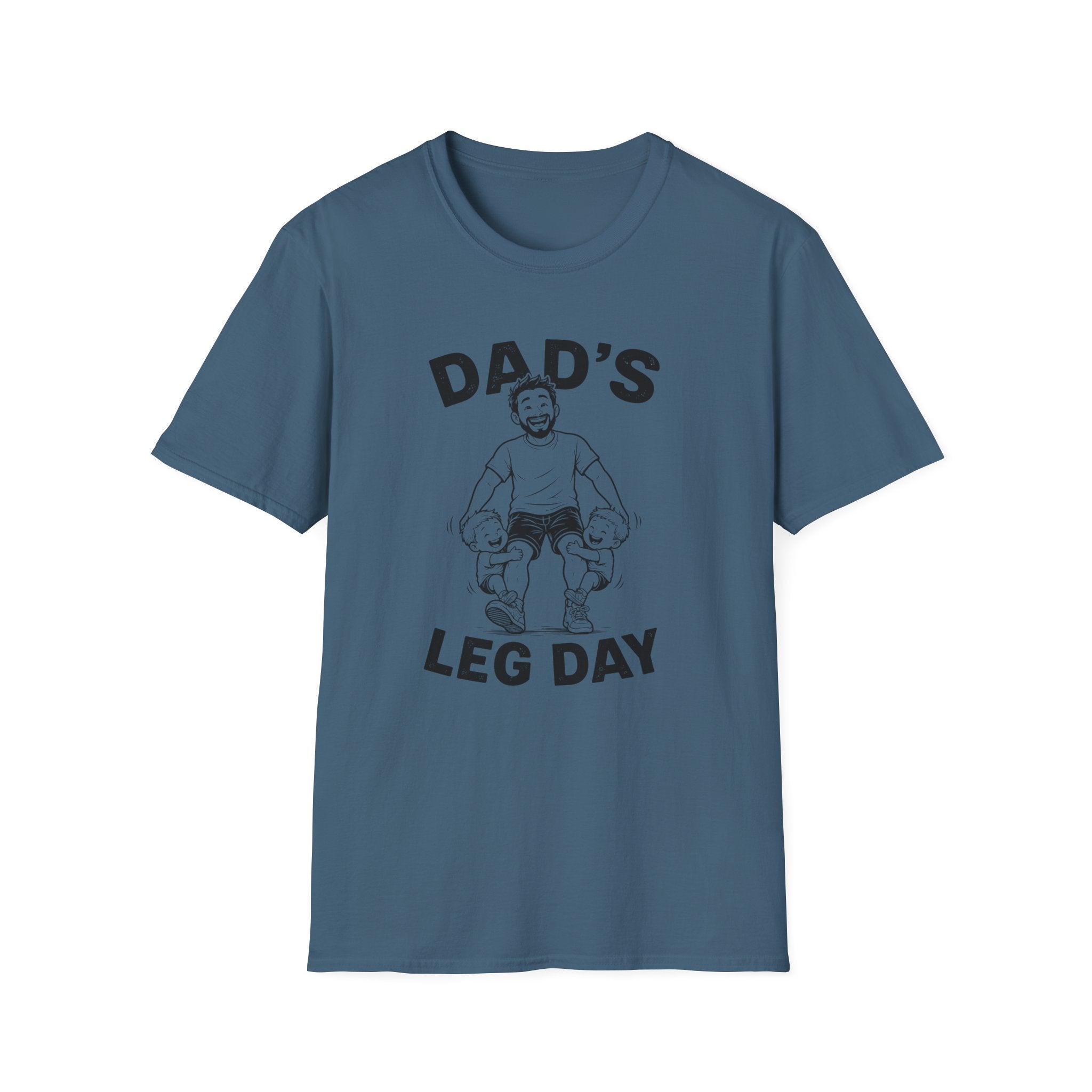 Dads Leg Day Funny Parents of Twins T-Shirt