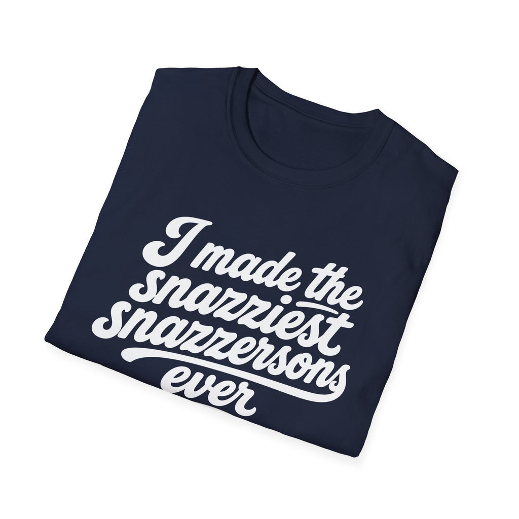 I made the Snazziest Snazzersons Ever Hilarious Twin Parent Shirt