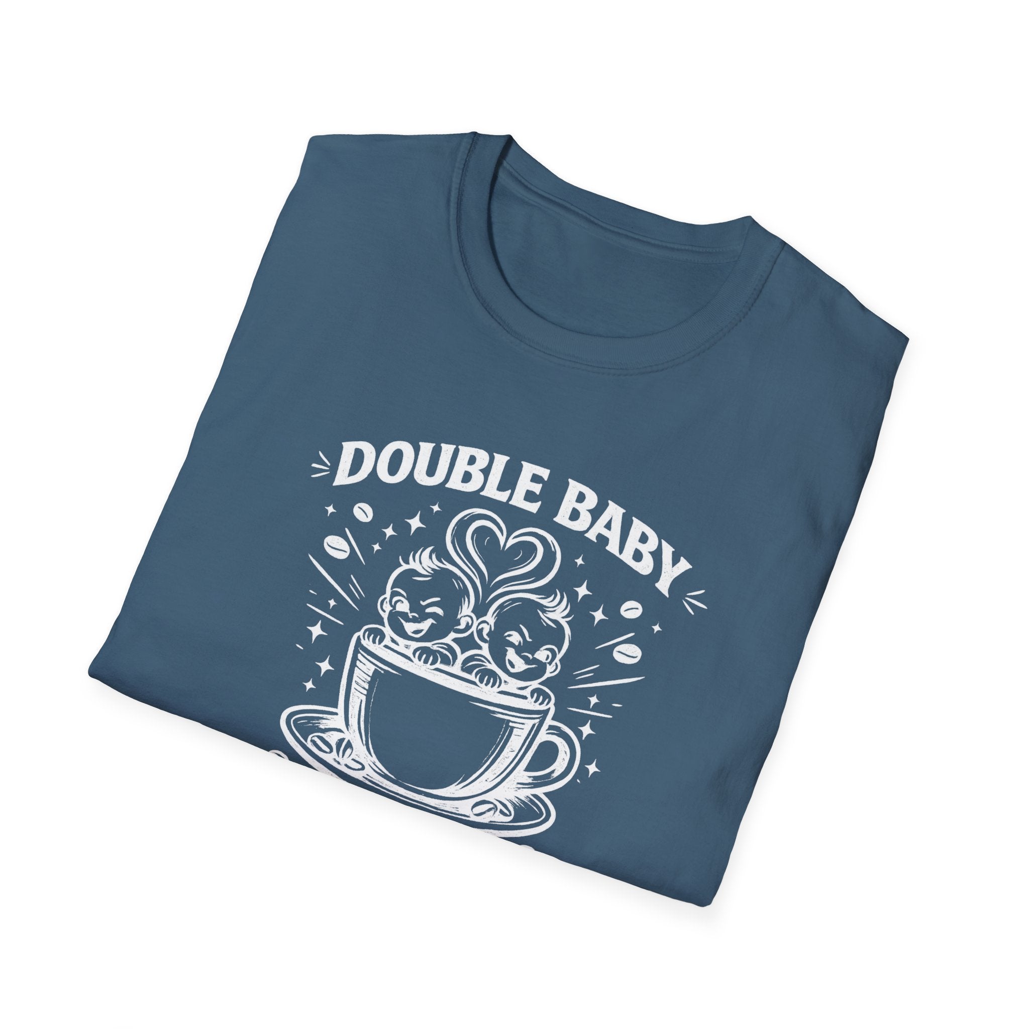 Twins in a Coffee Cup Hilarious Twin Parent Shirt