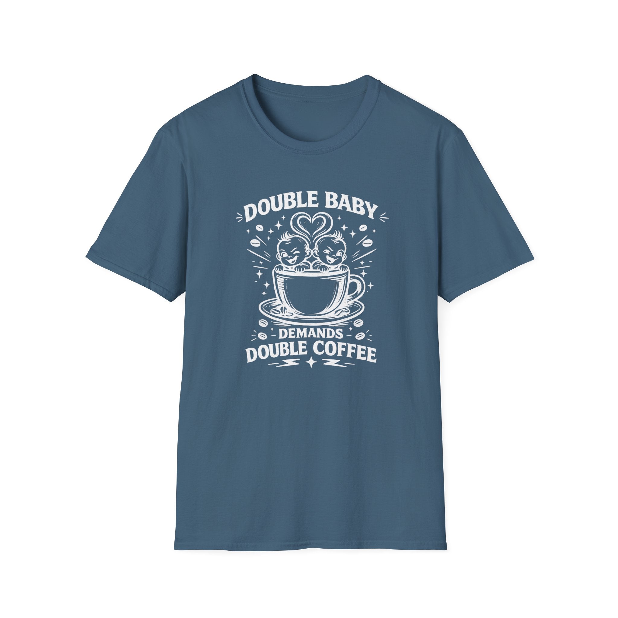 Twins in a Coffee Cup Hilarious Twin Parent Shirt