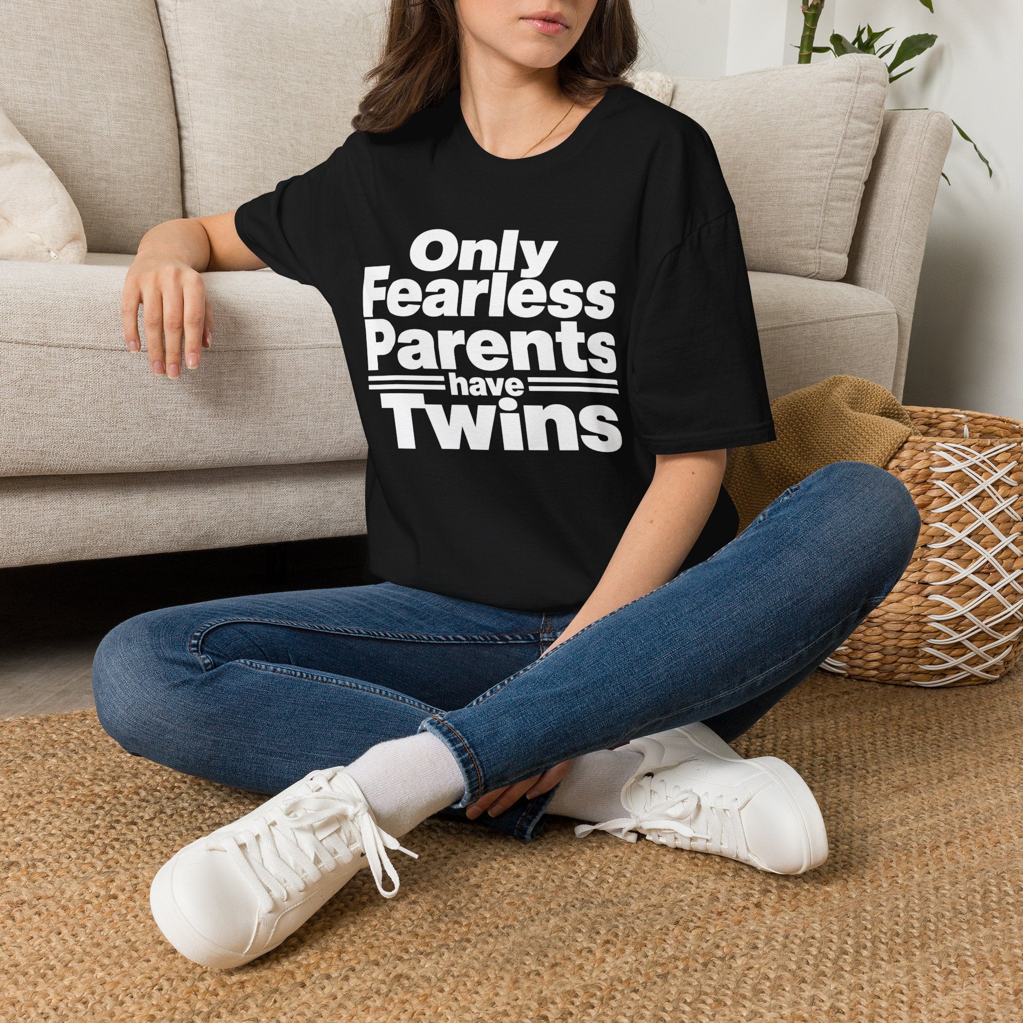 Super Parents Make Twins Hilarious Twin Parent Shirt
