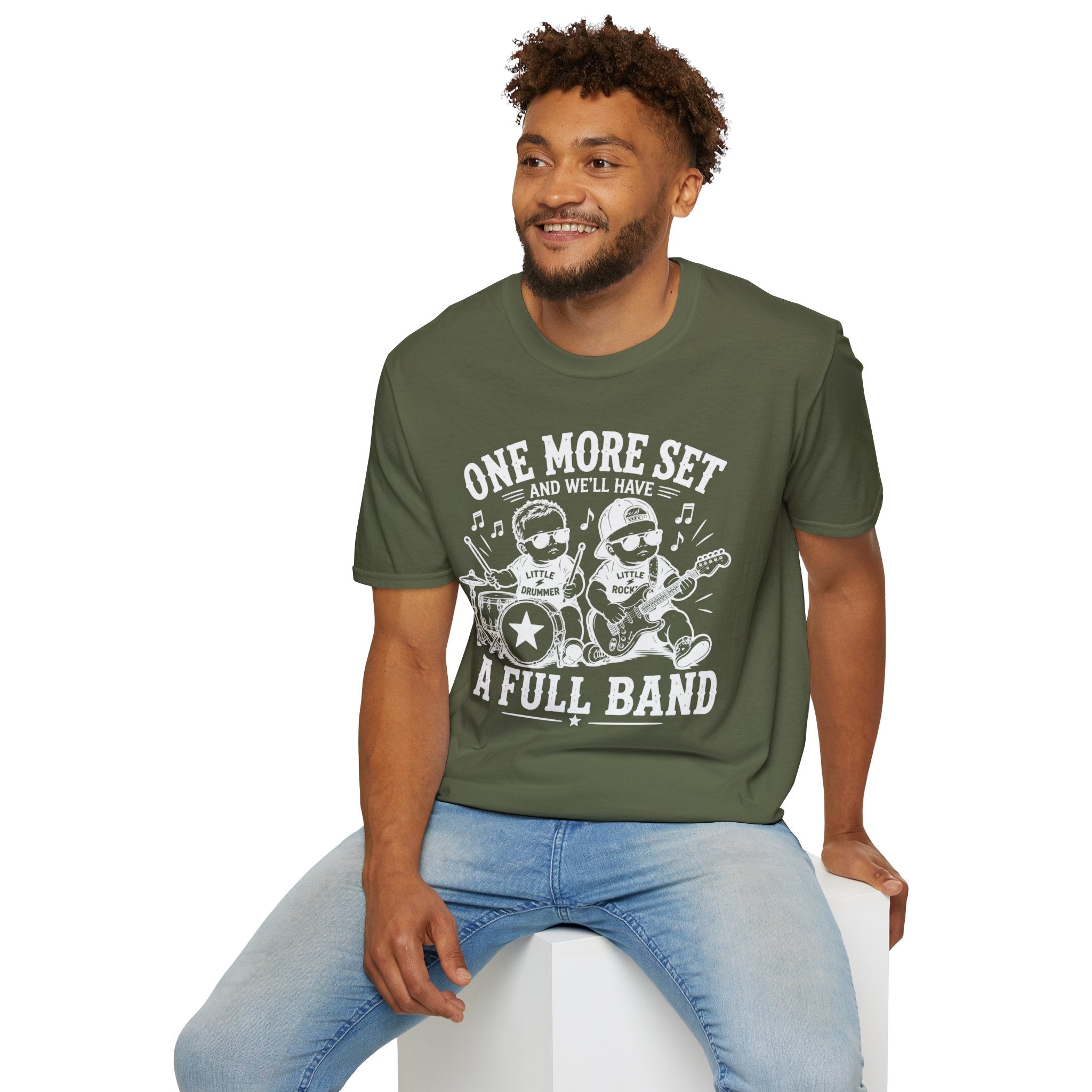 One More Set and We'll have Full Band Hilarious Twin Parent Shirt